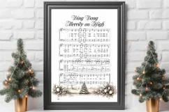 Christmas Carol Sheet Music, Christmas Sheet Music Printable Product Image 2
