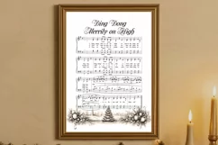 Christmas Carol Sheet Music, Christmas Sheet Music Printable Product Image 3