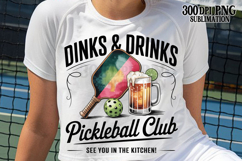 Pickleball PNG Bundle Social Club Dink Drinks Pickleball PNG Product Image 5