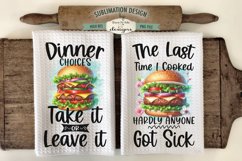 Funny and Snarky Towel Designs | Kitchen Sublimation PNG Product Image 1