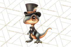 Dinosaur Princess Ball Clipart PNG, Baby Dinos Gowns &amp; Tux Product Image 4