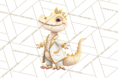 Dinosaur Princess Ball Clipart PNG, Baby Dinos Gowns &amp; Tux Product Image 4