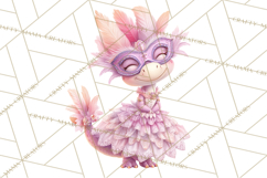 Dinosaur Princess Ball Clipart PNG, Baby Dinos Gowns &amp; Tux Product Image 2