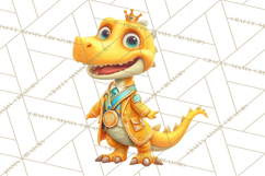 Dinosaur Princess Ball Clipart PNG, Baby Dinos Gowns &amp; Tux Product Image 5