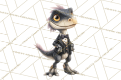 Dinosaur Princess Ball Clipart PNG, Baby Dinos Gowns &amp; Tux Product Image 2