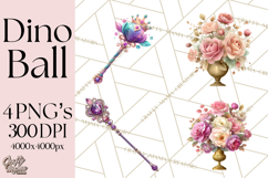 Dinosaur Princess Ball Clipart PNG, Baby Dinos Gowns &amp; Tux Product Image 1