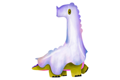 Halloween Ghost Dinosaur Clipart Set Hand-Drawn Product Image 5