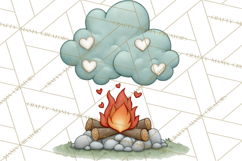 Dino-Mite Clipart PNG, Cute Baby Dinosaur Valentine Clip Art Product Image 5