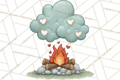 Dino-Mite Clipart PNG, Cute Baby Dinosaur Valentine Clip Art Product Image 5
