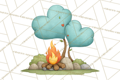 Dino-Mite Clipart PNG, Cute Baby Dinosaur Valentine Clip Art Product Image 2