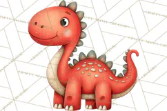 Dino-Mite Clipart PNG, Cute Baby Dinosaur Valentine Clip Art Product Image 2