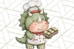 Dino-Mite Clipart PNG, Cute Baby Dinosaur Valentine Clip Art Product Image 4