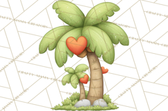 Dino-Mite Clipart PNG, Cute Baby Dinosaur Valentine Clip Art Product Image 4