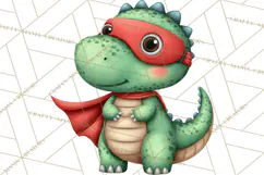 Dino-Mite Clipart PNG, Cute Baby Dinosaur Valentine Clip Art Product Image 3