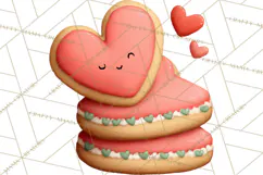 Dino-Mite Clipart PNG, Cute Baby Dinosaur Valentine Clip Art Product Image 5