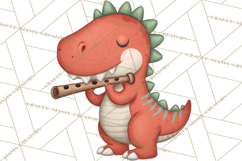 Dino-Mite Clipart PNG, Cute Baby Dinosaur Valentine Clip Art Product Image 2