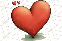 Dino-Mite Clipart PNG, Cute Baby Dinosaur Valentine Clip Art Product Image 4