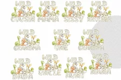 dinosaur wild one family shirt dino birthday party T-shirt s Product Image 2