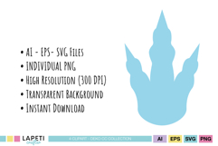 dino svg kids