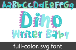Dino Writer Baby Color Font Product Image 1