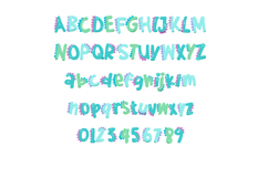 Dino Writer Baby Color Font Product Image 3
