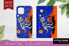 Dinosaur Halloween Phone Case PNG Spooky Season Case PNG Product Image 1