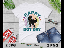 Dinosaur Dot Color Png International Dot Day Png Product Image 3