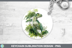 GorgeousDinosaur Sketch Keychain design.