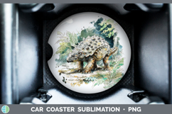 GorgeousDinosaur Sketch Car Coaster design.