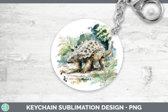 GorgeousDinosaur Sketch Keychain design.