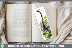 GorgeousDinosaur Sketch Bookmark design.