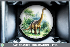 GorgeousDinosaur Sketch Car Coaster design.