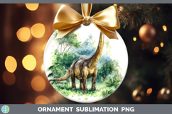 GorgeousDinosaur Sketch Ornament design.