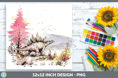 GorgeousDinosaur Sketch Paper Backgrounds design.