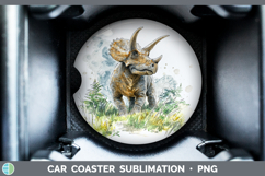 GorgeousDinosaur Sketch Car Coaster design.