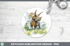 GorgeousDinosaur Sketch Keychain design.