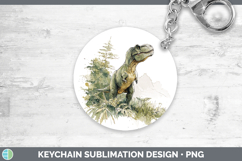 GorgeousDinosaur Sketch Keychain design.