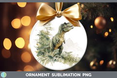 GorgeousDinosaur Sketch Ornament design.