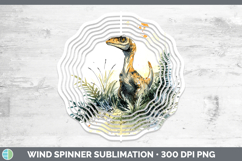 GorgeousDinosaur Sketch Wind Spinner design.