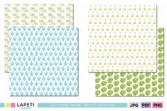 Dinosaur footprint printable scrapbook paper background