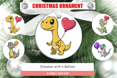 Ornament Dino with Balloon Product Image 1