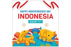 Indonesia Independence Day Template #11 Product Image 1