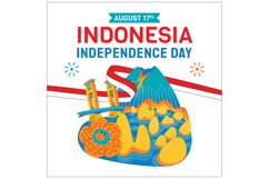 Indonesia Independence Day Template #17 Product Image 1