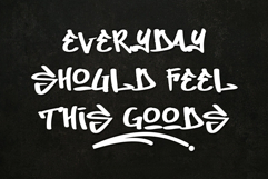 Dirty Lizard - Monoline Tagging Graffiti Font Product Image 4