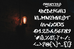 Dirty Lizard - Monoline Tagging Graffiti Font Product Image 6