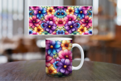 Mug Wrap Sublimation - pastel flowers Product Image 1