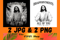 Disappointments All Of You Png Jpg, Jesus Png,Bible Says Png Product Image 1