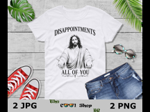 Disappointments All Of You Png Jpg, Jesus Png,Bible Says Png Product Image 3