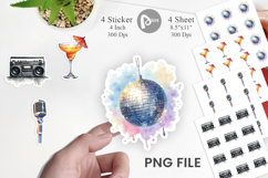 Disco Diva Mom Sticker Product Image 1