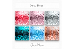 Disco Fever Digital Paper, Groovy Retro Textures JPG Product Image 4